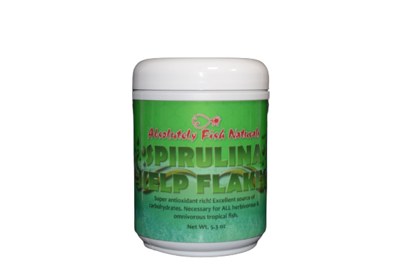 Ken's Premium Spirulina Flake Food For Tropical Fish - All Water Types