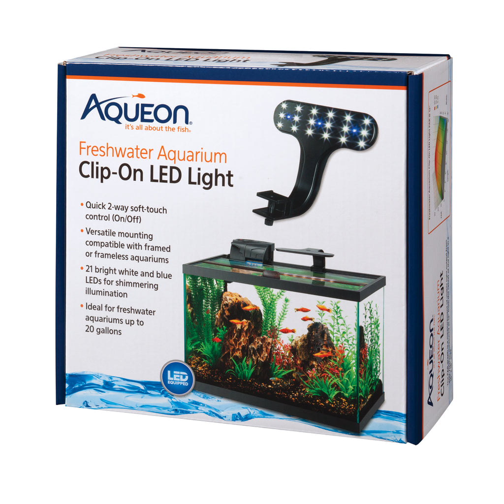 Aqueon Clip-On LED Light - Freshwater Aquarium