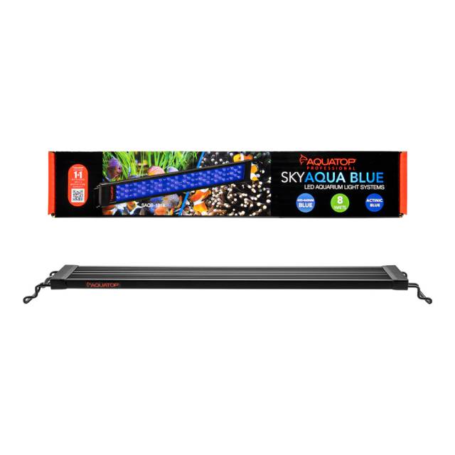SkyAqua Actinic Blue LED Light for Aquariums, Low Profile, Long Life Span