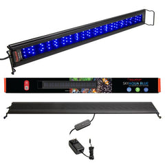 SkyAqua Actinic Blue LED Light for Aquariums, Low Profile, Long Life Span