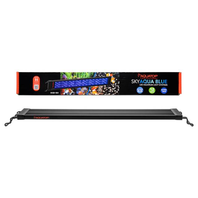 SkyAqua Actinic Blue LED Light for Aquariums, Low Profile, Long Life Span
